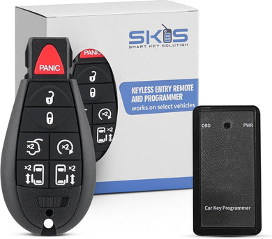DIY Key Fob Replacement Compatible for Town and Country Dodge Grand Caravan 2008-2018 M3N5WY783X IYZ-C01C
